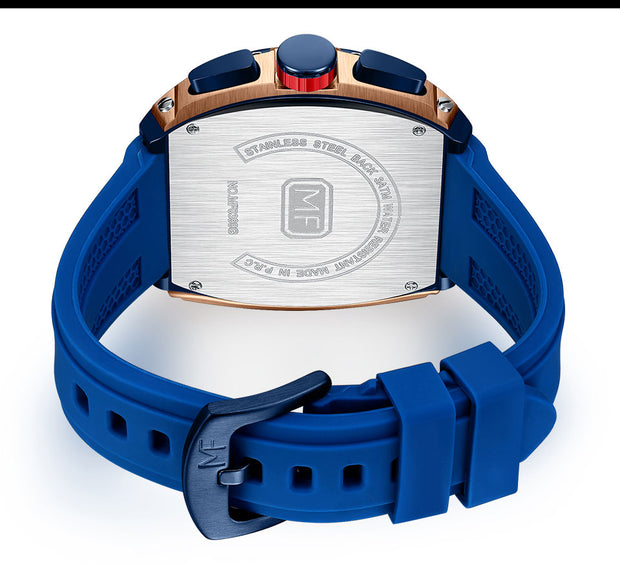 MINI FOCUS - MF0399 - Quartz - Bracelet en silicone résistant  - Résistante à l'eau