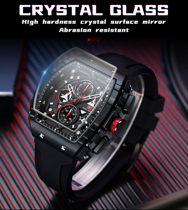 MINI FOCUS - MF0399 - Quartz - Bracelet en silicone résistant  - Résistante à l'eau