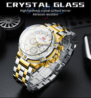 MINI FOCUS - MF0470 - Quartz - Bracelet en Acier inoxidable - Résistante à l'eau