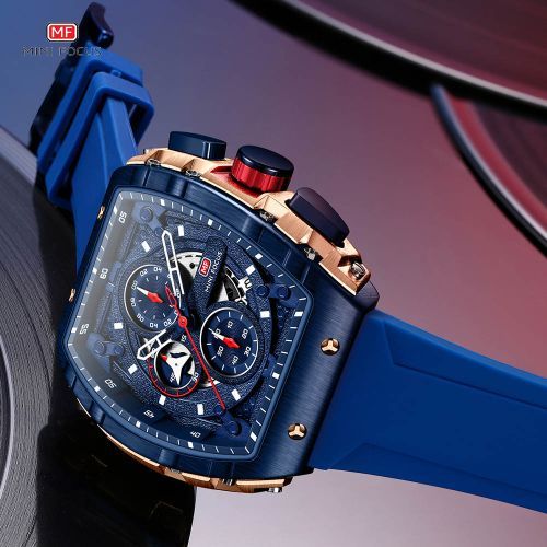 MINI FOCUS - MF0399 - Quartz - Bracelet en silicone résistant  - Résistante à l'eau