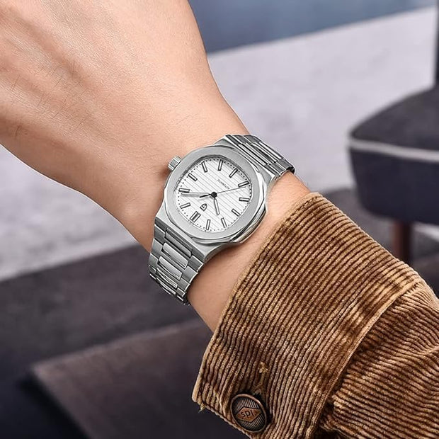 Pagani Design - PD-1728 – Montre Bleu Tiffany Automatique Style Nautilus