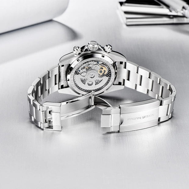 Pagani Design 1653 – Montre Skeleton Rainbow Chronographe Homme