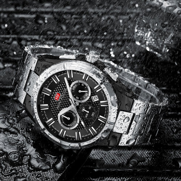 MINI FOCUS - MF 0495 - Quartz - Bracelet en silicone résistant  - Résistante à l'eau