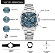 PAGANI DESIGN - PD 1773 - Quartz - Bracelet en Acier Inoxydable - Luxury montre