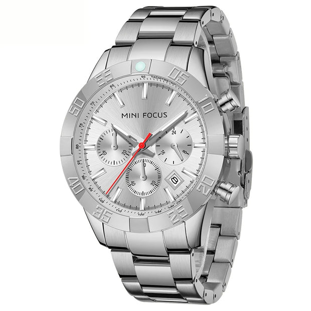 MINI FOCUS - MF0416 - Quartz -  Acier inoxydable  - Résistante à l'eau