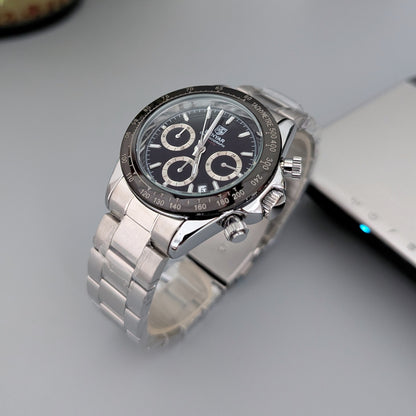 Benyar SL-5169 – Montre Homme Chronographe Sport Acier