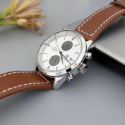 Benyar 5187 – Montre Homme Chronographe Acier Luxe