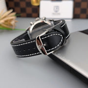 Benyar 5187 – Montre Homme Chronographe Acier Luxe