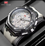 MINI FOCUS - MF0616 - Quartz - Bracelet en Silicone - Résistante à l'eau