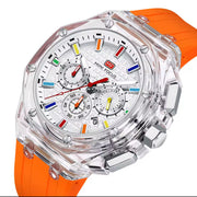 MINI FOCUS - MF0616 - Quartz - Bracelet en Silicone - Résistante à l'eau