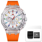 MINI FOCUS - MF0616 - Quartz - Bracelet en Silicone - Résistante à l'eau