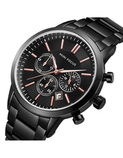 MINI FOCUS - MF0188 - Quartz - Bracelet en Acier Inoxidable - Résistante à l'eau