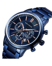 MINI FOCUS - MF0188 - Quartz - Bracelet en Acier Inoxidable - Résistante à l'eau