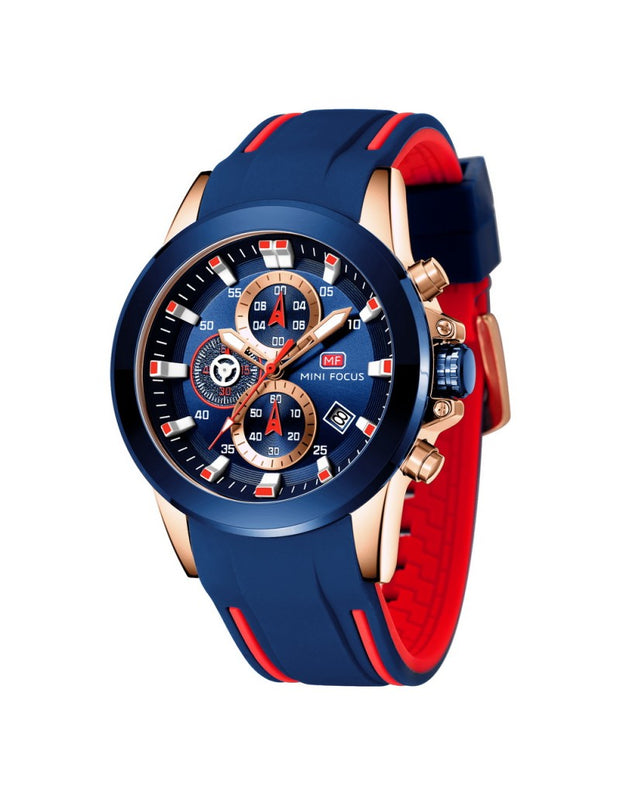 MINI FOCUS - MF0287 - Quartz - Silicone - Résistante à l'eau