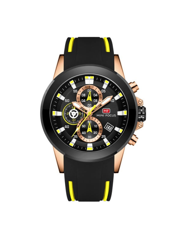 MINI FOCUS - MF0287 - Quartz - Silicone - Résistante à l'eau