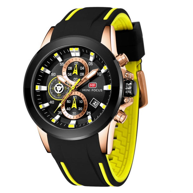 MINI FOCUS - MF0287 - Quartz - Silicone - Résistante à l'eau