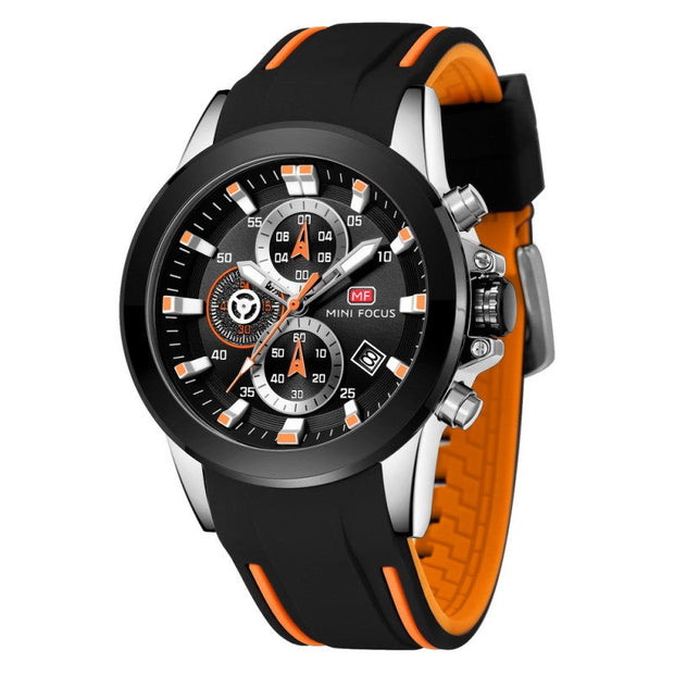 MINI FOCUS - MF0287 - Quartz - Silicone - Résistante à l'eau