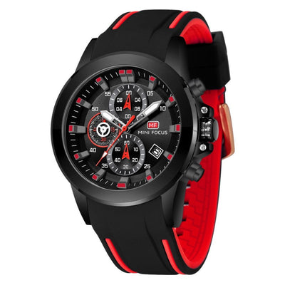 MINI FOCUS - MF0287 - Quartz - Silicone - Résistante à l'eau