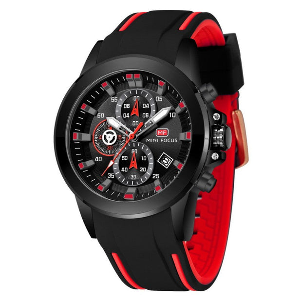 MINI FOCUS - MF0287 - Quartz - Silicone - Résistante à l'eau