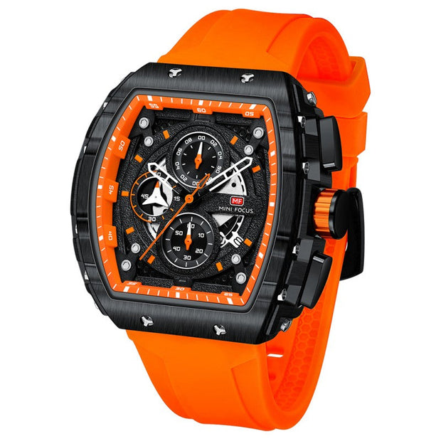 MINI FOCUS - MF0399 - Quartz - Bracelet en silicone résistant  - Résistante à l'eau