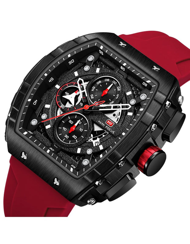 MINI FOCUS - MF0399 - Quartz - Bracelet en silicone résistant  - Résistante à l'eau