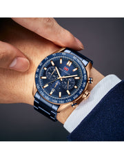 MINI FOCUS - MF0403 - Quartz - Bracelet en Acier Inoxidable - Résistante à l'eau