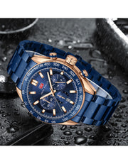 MINI FOCUS - MF0403 - Quartz - Bracelet en Acier Inoxidable - Résistante à l'eau