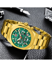 MINI FOCUS - MF0411 - Quartz - Bracelet en Acier Inoxidable - Résistante à l'eau