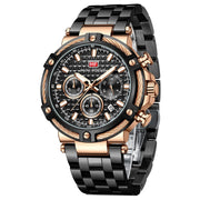 MINI FOCUS - MF0470 - Quartz - Bracelet en Acier inoxidable - Résistante à l'eau