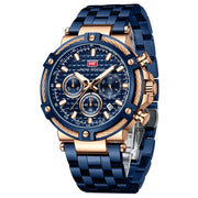 MINI FOCUS - MF0470 - Quartz - Bracelet en Acier inoxidable - Résistante à l'eau