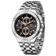 MINI FOCUS - MF0471 - Quartz - Bracelet en Acier inoxidable - Résistante à l'eau