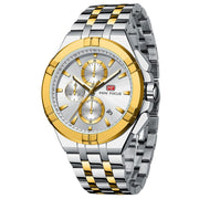 MINI FOCUS - MF0471 - Quartz - Bracelet en Acier inoxidable - Résistante à l'eau