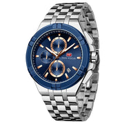 MINI FOCUS - MF0471 - Quartz - Bracelet en Acier inoxidable - Résistante à l'eau