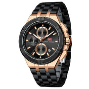 MINI FOCUS - MF0471 - Quartz - Bracelet en Acier inoxidable - Résistante à l'eau