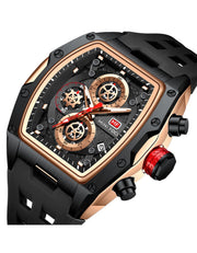 MINI FOCUS - MF0473 - Quartz - Bracelet en Silicone - Résistante à l'eau