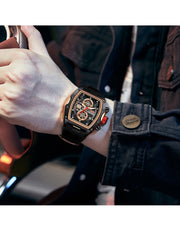 MINI FOCUS - MF0473 - Quartz - Bracelet en Silicone - Résistante à l'eau