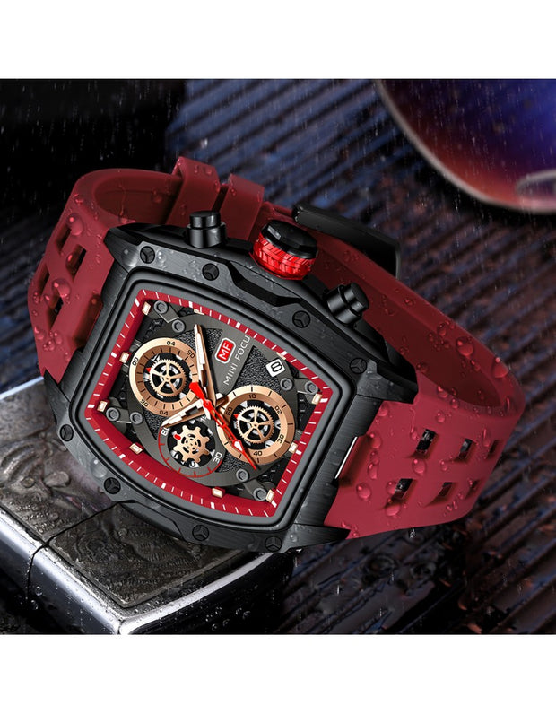 MINI FOCUS - MF0473 - Quartz - Bracelet en Silicone - Résistante à l'eau