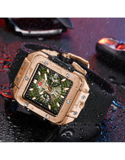 MINI FOCUS - MF0475 - Quartz - Bracelet en silicone résistant  - Résistante à l'eau