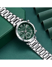 MINI FOCUS - 0489 - Quartz - Acier Inoxydable - Élégante et Multifonctionnelle