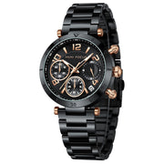 MINI FOCUS - 0489 - Quartz - Acier Inoxydable - Élégante et Multifonctionnelle