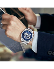 MINI FOCUS - MF 0490 - Quartz - Bracelet en Acier Inoxidable - Résistante à l'eau