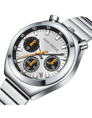 MINI FOCUS - 0491 L - Quartz - Acier Inoxydable - Élégante et Multifonctionnelle