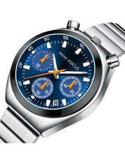 MINI FOCUS - 0491 L - Quartz - Acier Inoxydable - Élégante et Multifonctionnelle