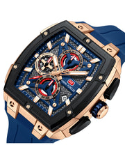 MINI FOCUS - MF 0602 - Quartz - Bracelet en Silicone - Résistante à l'eau