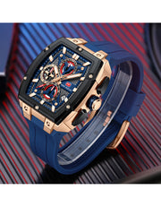 MINI FOCUS - MF 0602 - Quartz - Bracelet en Silicone - Résistante à l'eau