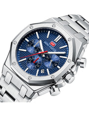 MINI FOCUS - MF 0609 - Quartz - Bracelet en Acier Inoxidable - Résistante à l'eau