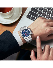 MINI FOCUS - MF 0609 - Quartz - Bracelet en Acier Inoxidable - Résistante à l'eau