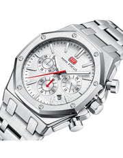 MINI FOCUS - MF 0609 - Quartz - Bracelet en Acier Inoxidable - Résistante à l'eau