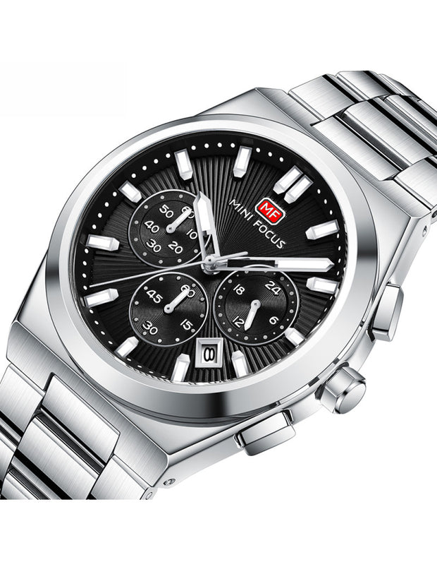 MINI FOCUS - MF 0614 - Quartz - Bracelet en Acier Inoxidable - Résistante à l'eau