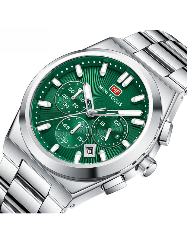 MINI FOCUS - MF 0614 - Quartz - Bracelet en Acier Inoxidable - Résistante à l'eau